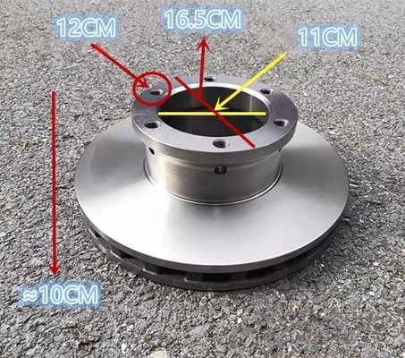 HT250/G3000/G3500 Frontbremsscheiben für JAC Foton SAIC und andere schwere Fahrzeuge