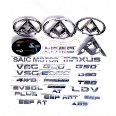 Silberne Fahrzeugmarkierungsmarkierung für SAIC Maxus V80