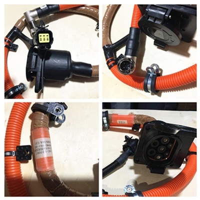 Bequeme EV-Konnektor-Ladekabelmontage für Gleichstrom-Ladesecke und EV-Auto-Kit