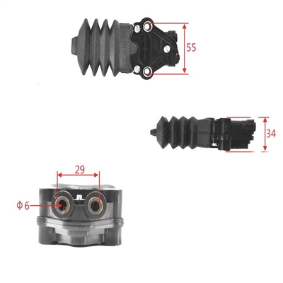 WG1642440051 Steuerventil Kabine Airbag Sitzhöhe Positionsventil aus Gummi und Stahl