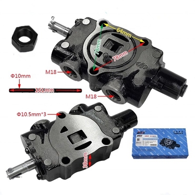 Leichtes Mehrkreislauf-Richtventil CDB2-F15 für Komponenten hydraulischer Systeme